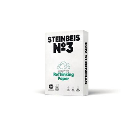 Steinbeis No 3 Pure White Recycling Papier A4 80 g/m² Drucker & Kopierpapier 
