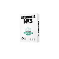 Copy paper, recycled, Steinbeis pure white, A3, 80 gm2, pack of 500