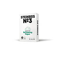 Steinbeis Kopierpapier Recycling No. 3, A3, 80g, 90er-Weiße, 500 Blatt