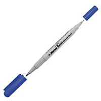 HORSE H-41 PERMANENT MARKER TWIN TIP BLUE