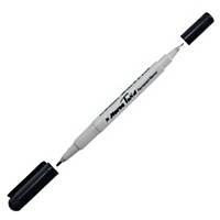 HORSE H-41 PERMANENT MARKER TWIN TIP BLACK