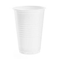 Disposable cups for warm/cold drinks 20cl white - box of 3000