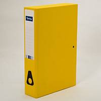 Lyreco Yellow Foolscap Box File