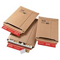ColomPac® enveloppen uit bruin golfkarton, 38 g, 150 x 250 x 50 mm, per omslag