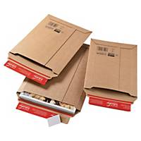 ColomPac® enveloppen uit bruin golfkarton, 46 g, 185 x 270 x 50 mm, per omslag