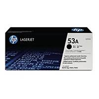 HP Q7553A LaserJet Toner Cartridge (53A)- Black
