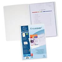 Kreacover 5532400 display book A4 10 pockets white