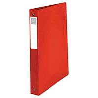 EXACOMPTA 4-RING BINDERS 30MM RED - BOX OF 10