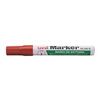Uni 580B Permanent Marker Red