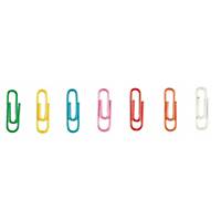 Alco 259-26 paperclip, 26 mm,  assorti kleuren, doos van 1.000 paperclips