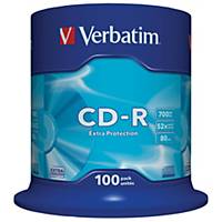 Bobina de 100 CD-R Verbatim - 700 Mb