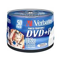 BX50 VERBATIM DVD+R I/JET PRINT SPINDLE