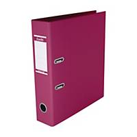 Bantex PVC Lever Arch File A4 3 inch Pink