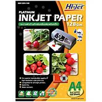 HI-JET INKJET PAPER 128G A4 - PACK OF 100
