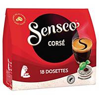 SENSEO DARK ROAST COFFEE PADS - BOX OF 18
