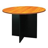 ACURA โต๊ะไม้กลม RTC100 เชอรี่/ดำ