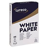 Papier photocopieur Lyreco Premium A4, 80g/m2, blanc, 1/4 palette de 25000 flles