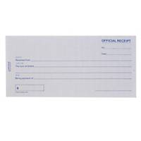 Besform Official Receipts Pre Printed Pad NCR 2 Ply - 2 X 50 Sheets