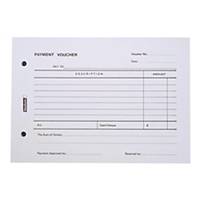 Besform Payment Voucher Pre Printed Pad 1Ply 100 Sheets