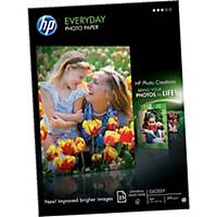 Pacote de 25 folhas de papel fotográfico inkjet HP Q5451A - A4 - 200 g/m²