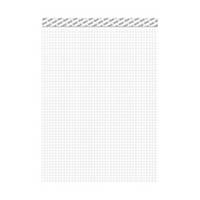 Ursus Notepad, A4, Perforated, Squared, 50 Sheets
