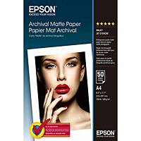 Archival Paper, EPSON S041342, A4, 189g/m2, mat, blanc, emballage de 50 feuilles
