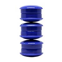 LYRECO BLUE MAGNETS 27MM (HOLD 9 SHEETS) - PACK OF 6