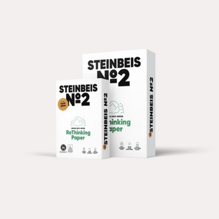 Carta riciclata Trendwhite Steinbeis N°2 A4 80 g/mq - risma 500 fogli