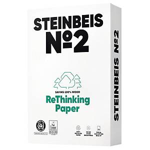 Genbrugspapir Steinbeis No.2 Trend White, A4, pakke a 5 x 500 stk.