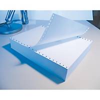 Caixa 2500 folhas de papel listado - 1 folha - 380 x 280 mm - pautado azul