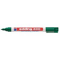 Edding® 400 permanente marker, fijn, ronde punt, 1mm, groen, per stuk