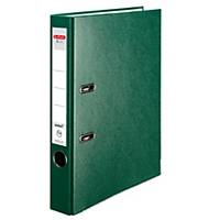 HERLITZ L/ARCH FILE PP A4 50MM GREEN