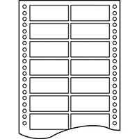 Etiquetas impresora matricial Apli 14 - 88,9 x 23,3 mm - blanco - Caja 12000