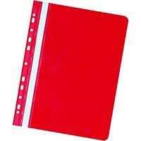 HERLITZ 517110 PUNCH FAST FILE PP A4 RED