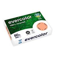 Evercolor salmon A4 paper, 80 gsm, per ream of 500 sheets