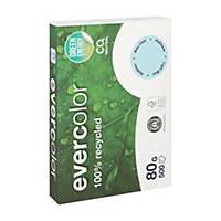 Evercolor recycled coloured paper A4 80g blue - pack of 500 sheets