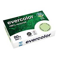 Papier kolorowy EVERCOLOR, A4, jasny zielony, 80 g/m², 500 arkuszy
