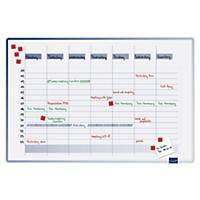 Týždenná plánovacia tabuľa Legamaster Accents Linear, 60 x 90 cm