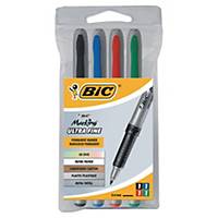 Bic Marking / Mark-It Cd Marker Assorted - Box Of 4