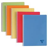 Clairefontaine Linicolor Notebook, A4, Squared, 180 Pages
