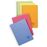 Clairefontaine Linicolor Notebook, A5, Squared, 180 Pages