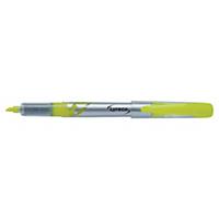 Lyreco Pen Highlighter Liquid-Ink Yellow - Pack Of 12