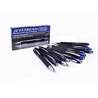 uni-ball SXN-210, Jetstream Retractable Rollerball Pen, Blue Ink. Box of 12