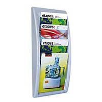 Paperflow 4061.35 Wall Display A4 Silver