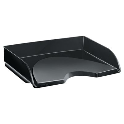 Lyreco Side Letter Tray Black