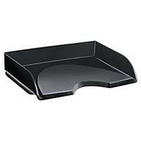 LYRECO LETTER TRAY WIDE ENTRY BLACK