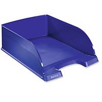 Letter Tray Leitz 5233, stackable, Size: 255 x 360 x 103mm, blue