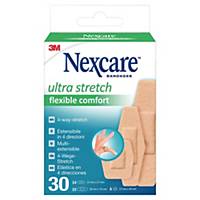 Náplast 3M™ Nexcare™ Ultra Stretch, mix velikostí, 30 kusů