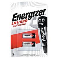Batteri Energizer® Alkaline, LR1/E90, 1,5 V, pakke a 2 stk.