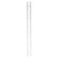Pavo 8001095 metalen draadruggen, diameter 9,5 mm (51-80 vel), wit, per 100